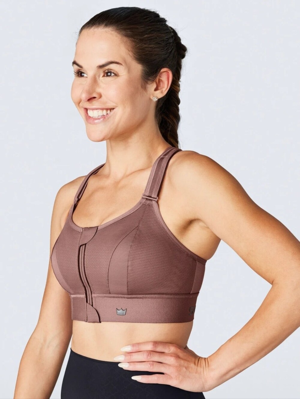 Shefit Ultimate Sports Bra In Rose Taupe